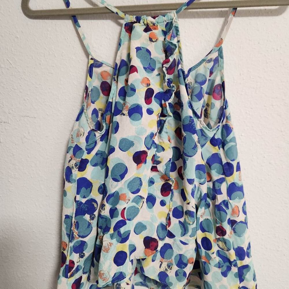 Anthropologie Maeve | Zaballa strap camisole artist dot tank Size 4 - Picture 4 of 8